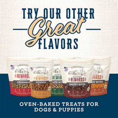 Image showing 7 th Wholesomes Gourmet Rewards Peanutty Bites Biscuit Dog Treats