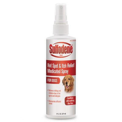 Sulfodene Medicated Hot Spot and Itch Relief Spray for Dogs, 0.58 lb.