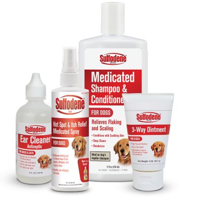 Image showing 5 th Sulfodene Medicated Hot Spot and Itch Relief Spray for Dogs, 0.58 lb.