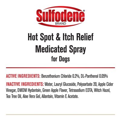 Image showing 6 th Sulfodene Medicated Hot Spot and Itch Relief Spray for Dogs, 0.58 lb.