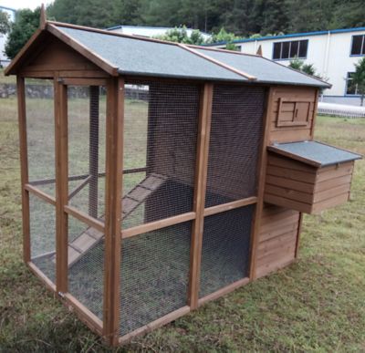 Image showing  Pueblo Grand Chicken Coop, 1-Pair
