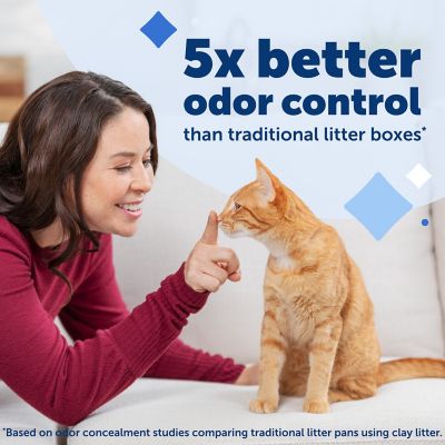 Image showing 1 th PetSafe Scoop-Free Litter Box Tray Refill with Lavender Crystals, 1 pk.