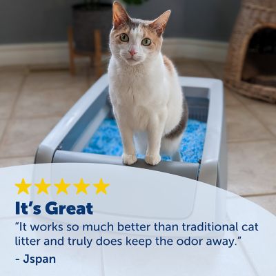Image showing 5 th PetSafe Scoop-Free Litter Box Tray Refill with Lavender Crystals, 1 pk.