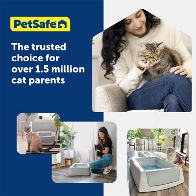 Image showing 7 th PetSafe Scoop-Free Litter Box Tray Refill with Lavender Crystals, 1 pk.