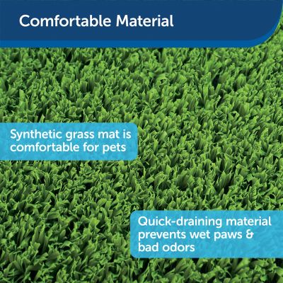 Image showing  Indoor Pet Loo Portable Pet Potty Replacement Grass Mat