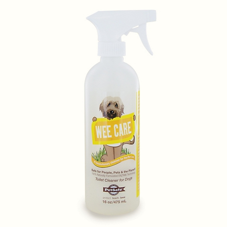PetSafe Wee Care Odor and Stain Eliminator Toilet Cleaner for Dogs, 16 oz.