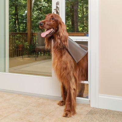 PetSafe Freedom Aluminum Patio Panel Sliding Glass Pet Door, PPA11-13135 Dog door great!