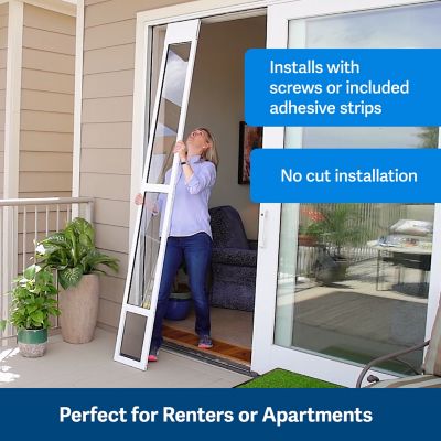 Image showing  2 pc. Sliding Glass Pet Door