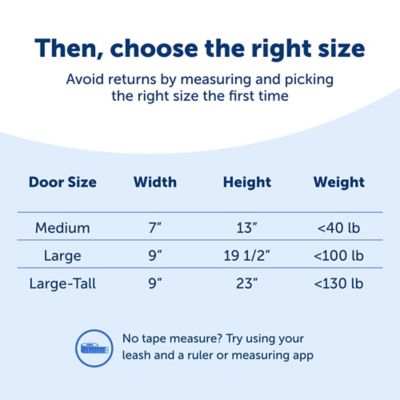 Image showing  2 pc. Sliding Glass Pet Door