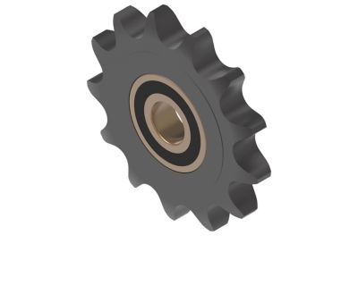 Image showing  3.5 in. IDLER Series Roller Chain Idler Sprocket, 60 Chain, 13 Teeth