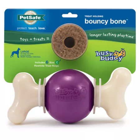 PetSafe Busy Buddy Inflatable Bone Dog Chew Toy Dog Chew Toys