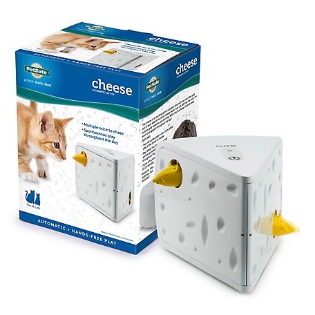 PetSafe Cheese Automatic Interactive Cat Toy