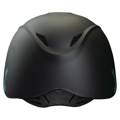 Image showing  Rebel Riding Helmet, Turquoise Rose, Large