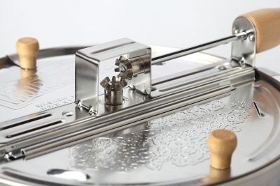 Image showing  Original Whirley-Pop Stovetop Popcorn Popper with Real Theater Popping Kit, Barn Red