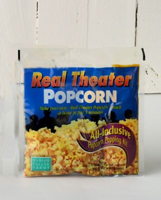 Image showing  Original Whirley-Pop Stovetop Popcorn Popper with Real Theater Popping Kit, Barn Red