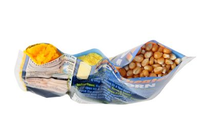 Image showing  Original Whirley-Pop Stovetop Popcorn Popper with Real Theater Popping Kit, Barn Red