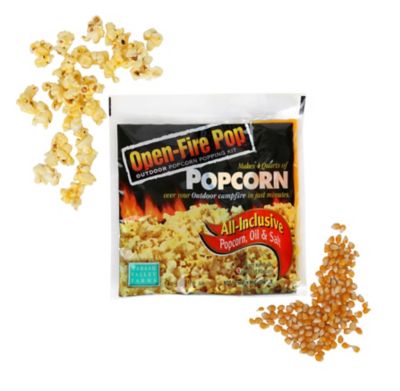 Image showing 6 th Wabash Valley Farms Open-Fire Pop Outdoor Popcorn Popper Kit with 3 Open-Fire Pop All-Inclusive Popping Kits
