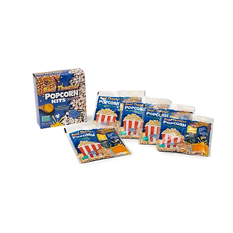  All in One Popcorn Packs - Wabash Valley Farms All Inclusive  Popping Kits, Real Theatre Popcorn, Popcorn Kernels for Popcorn Machine,  All in One Popcorn Kernels, Popcorn Kit, 1 Pack 5 Kits