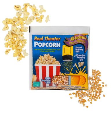 Image showing  Real Theater Popcorn All-Inclusive Popcorn Kits, 5 ct.