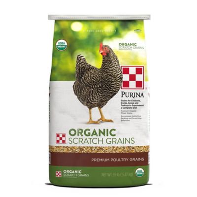 Image showing  Organic Premium Chicken Scratch Grains, 35 lb. Bag