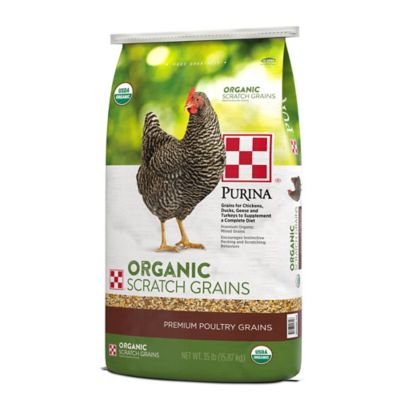 Image showing  Organic Premium Chicken Scratch Grains, 35 lb. Bag