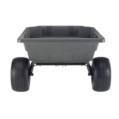 Image showing  Tow-Behind 12.5 cu. ft. Poly Swivel ATV Dump Cart, 1,250 lb. Capacity