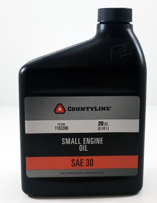 CountyLine SAE 30 Lawn Mower Oil, 20 oz. 