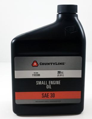 CountyLine SAE 30 Lawn Mower Oil, 20 oz.