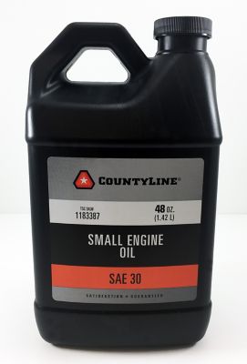 CountyLine SAE 30 Lawn Mower Oil, 48 oz. Good Oil