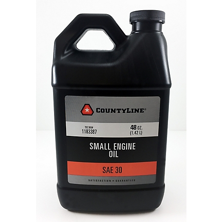 CountyLine SAE 30 Lawn Mower Oil, 48 oz.