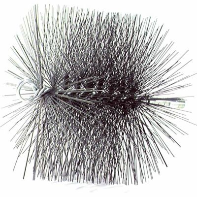 10" ROUND #16410 Rutland Wire Chimney Brush w/attached ring end 10" ROUND #16410 Rutland Wire Chimney Brush w/attached ring end