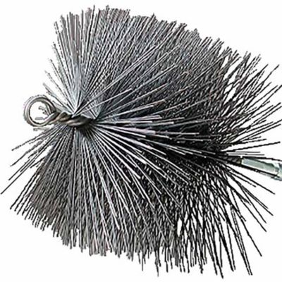 Rutland 7 in. Square Wire Chimney Cleaning Brush, 1/4 in. NPT