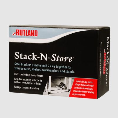 Image showing  Stack-N-Store Firewood Brackets, 4-Pack