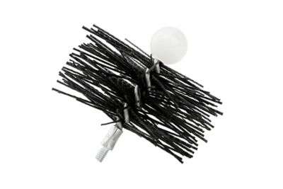 Image showing  4 in. Round Pellet Stove Brush, 1/4 in.-20 Thread