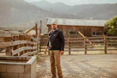 Image showing 1 th Carhartt Men's Rain Defender Relaxed Fit Heavyweight Softshell Jacket, 102199-412