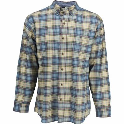 C.E. Schmidt Men's Long-Sleeve Oxford Plaid Shirt, FMW16-09B