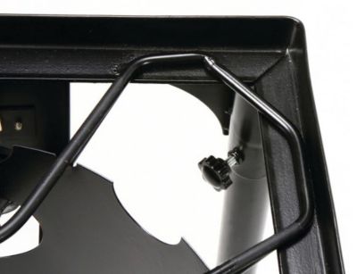 Image showing  2-Burner Propane Gas Outdoor Camp Stove with Stand, 35,000 BTUs