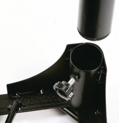 Image showing  2-Burner Propane Gas Outdoor Camp Stove with Stand, 35,000 BTUs