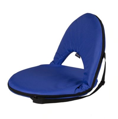 Image showing  Go Anywhere Multi-Fold Padded Beach Lounge Chair, Blue