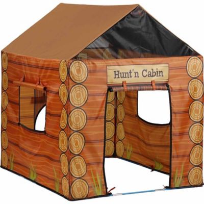 Pacific Play Tents Hunting Cabin House Tent, 48 in. L x 38 in. W x 48 in. H