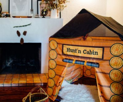 Image showing 9 th Pacific Play Tents Hunting Cabin House Tent, 48 in. x 38 in. x 48 in.