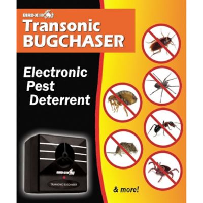 Image showing  Transonic Ultrasonic Bug Chaser Commercial-Grade Indoor Bug Repeller, 2.75 in. x 3.5 in. x 3.25 in.