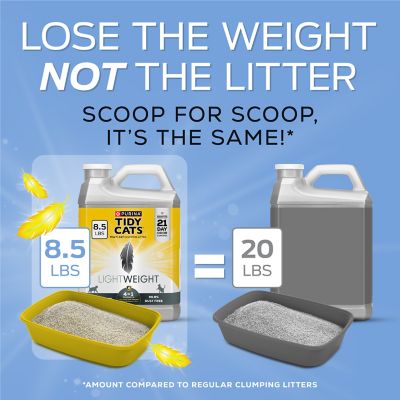 Image showing  Light Weight, Low Dust, Clumping Cat Litter, LightWeight 4-in-1 Strength Cat Litter