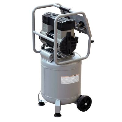 Image showing  2 hp 10 gal. Ultra Quiet and Oil-Free Steel Tank Air Compressor