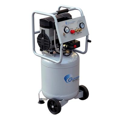 Image showing 6 th California Air Tools 2 hp 10 gal. Ultra Quiet and Oil-Free Steel Tank Air Compressor