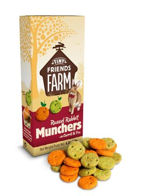 Image showing  Russel Small Pet Treat Munchers with Carrot and Leek, 4.2 oz.