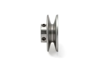 Image showing  3 in. x 3/4 in. Steel V-Groove Drive Pulley for Power Transmission