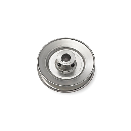 Phoenix V-Groove Drive Pulley, General Purpose Pulley for Power Transmission, Outside Diameter 4", Inside Diameter 5/8"