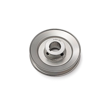 Phoenix V-Groove Drive Pulley, General Purpose Pulley for Power Transmission, Outside Diameter 4-1/2" Inside Diameter 1 in.