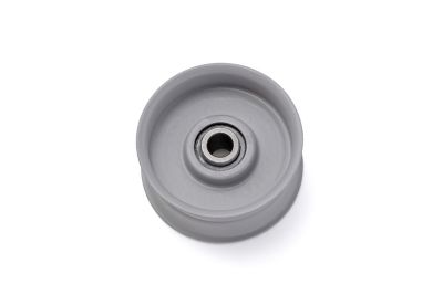 Image showing  Flat Idler Pulley for Power Transmission, Outside Diameter 2.5 in., Inside Diameter 3/8 in., Steel